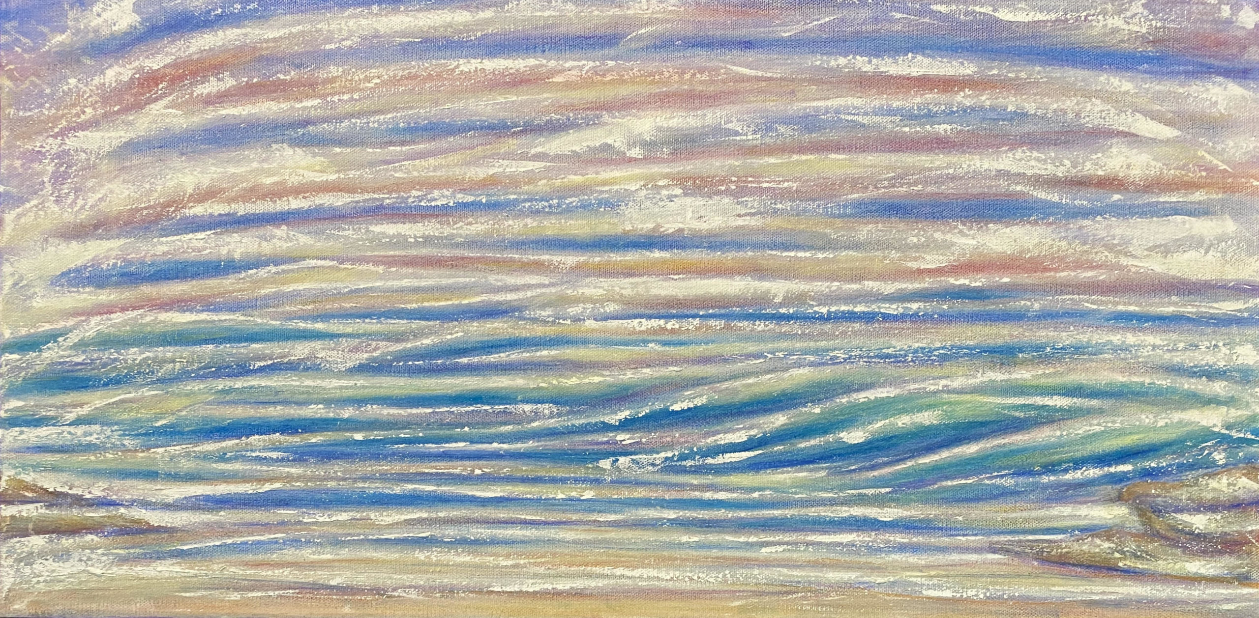 'Hockney Waves' - study in flowing perspective